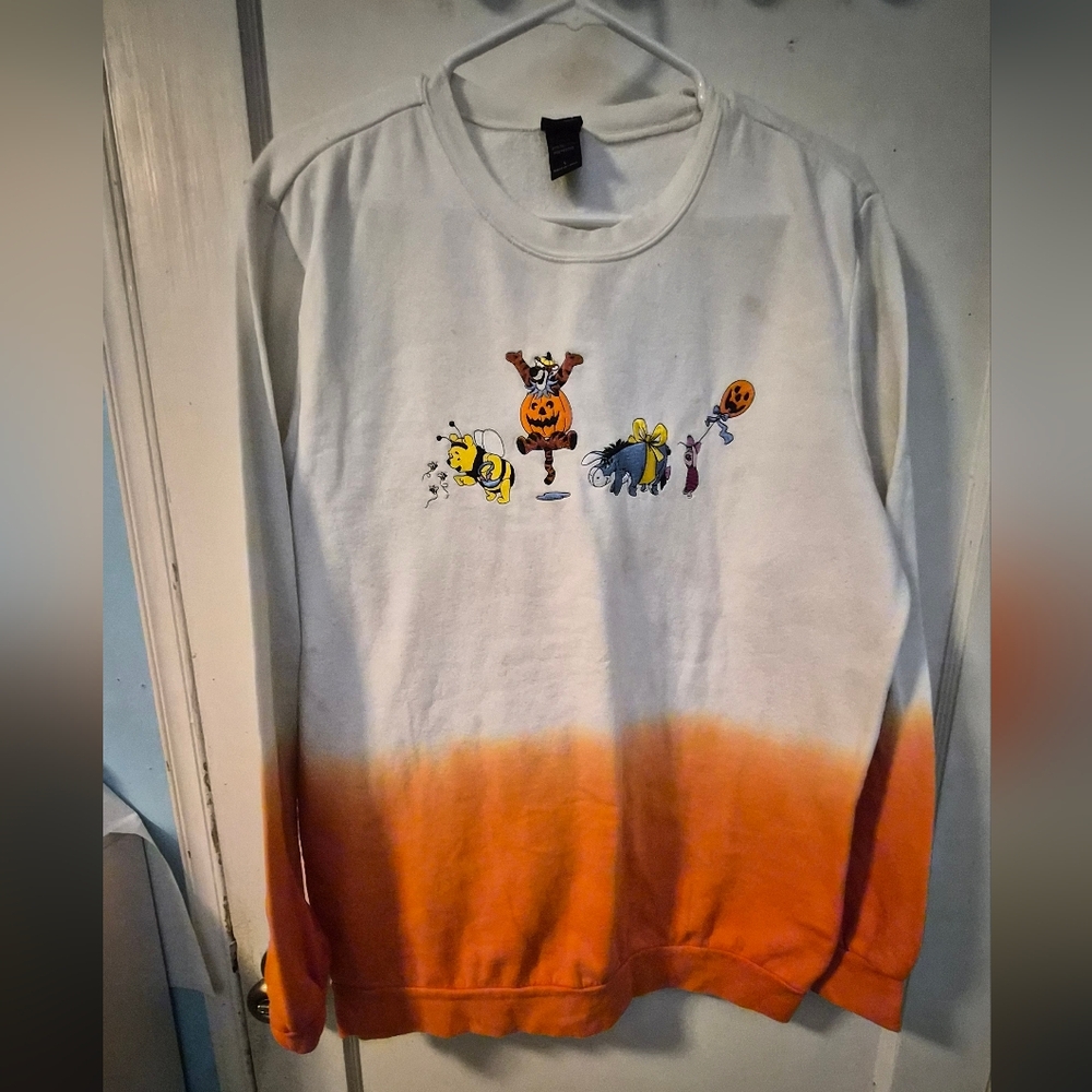 Disney Our Universe Winnie The Pooh Halloween Sweatshirt